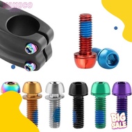 Must Have! M6 X 18Mm Bolts Bicycle Crank Arm Bolts Stem Bolts Bicycle Caliper Bolts M 6 Brake Bolts