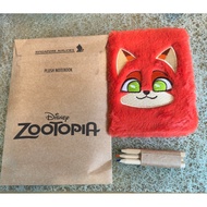 Disney Zootopia Plush Notebook
