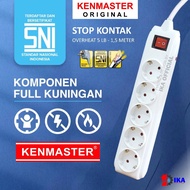 Kenmaster 5-Pin Socket - 5-Socket Electrical Plug - Socket Kenmaster F1 5-Hole Socket + 1.5 Meter Ca
