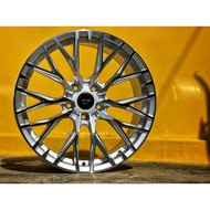 New Car Sport Rim Flow Forming 9KG CT PREMIUM WHEELS CTW-55FF 18x8.5J 5x112 5x114 ET40 Silver Machin