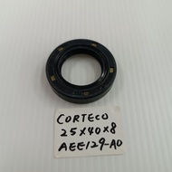 (1PCS CORTECO 25x40x8) CLUTH SHAFT OIL SEAL FOR NISSAN SUNNY 130Y (AEE129-A0)