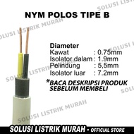 KABEL NYM 2X1.5  Kabel Listrik Polos Kawat