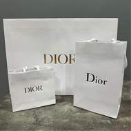 DIOR Beg Hadiah Kertas Putih Asli | Original White Paper Gift Bag