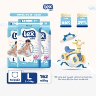 [Free Sheep Cart] Combo of 3 Lex Baby Diaper Pants Size M56/L54/XL50/XXL48 Outstanding Quality Soft 