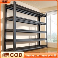 3-6 Tier Metal Boltless Rack Home kitchen Store Storage Rack Warehouse Rak Besi Serbaguna Bertingkat