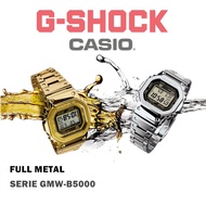 นาฬิกาข้อมือสายแสตนเลสรุ่น G SHOCK | GMW-B5000D Series GMW-B5000D-1DRสีเงิน GMW-B5000GD-9สีทอง