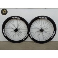 🔥SALES: LEGEND 40MM Fixie Wheelset | Fixed Gear Bicycle Wheels + Decals