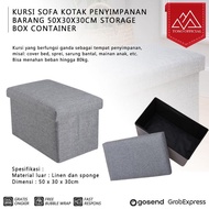 Sofa CHAIR Storage Box 50X30X30Cm Storage Box Container
