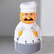 Creative Ornaments timer Mechanical Clockwork Chef timer timer Reminder lazada