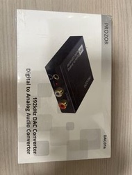 PROZOR 192kHz 數位轉類比音訊轉換器（型號：DAC01s）