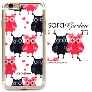 【Sara Garden】客製化 軟殼 蘋果 iPhone 6plus 6SPlus i6+ i6s+ 手機殼 保護套 全包邊 掛繩孔 情侶貓頭鷹