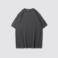 Korma 280gsm Oversize Heavy-Weight Plain Tshirt/Grey