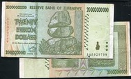 【紙幣】ZIMBABWE(辛巴威), P86  , 200億, 2008 ,品相美VF #205459 