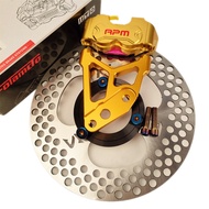 Phanh Đĩa Nhỏ Tản Nhiệt Phong Cách Bình Thường Cho Xe Máy RPM220 Hệ Thống Phanh Đĩa 30 Sợi Thép Khôn