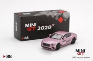 MGT00088 Minigt 88 Bentley Continental GT Passion Pink 2020 MINI GT Gift Car