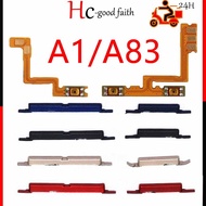 For OPPO A1 A83 Power on / off Switch Button Side Key Volume Up Down Flex Cable Replacement Repair P