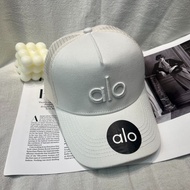 Alo New Yoga Hat Mens And Womens Hard Crown Baseball Cap Peaked Cap Couples Breathable Sports Sun Pr