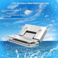 Glass Door Bathroom Fixed Hinge 135 Degree