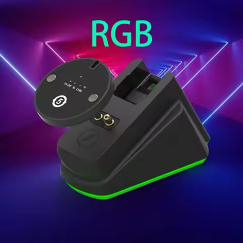 Mouse Wireless Plastic RGB Power Charging Dock Base for Logitech G Pro X Superlight Wireless G903 G5