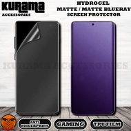 Hydrogel Matte Blueray Screen Protector Vivo iQOO 12 / iQOO 12 Pro