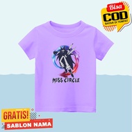 Miss Circle Kids T-Shirt Miss Circle Kids Clothes/ for Boys or Girls