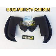 Kyt K2R PIP FOAM - Cheek K2 R RIDER size S M L XL XXL