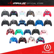 PowerA Xbox Series Nano, Standard Wired Controller - Arc Lightning, Lumectra, Warrior Nirvana, Fusio