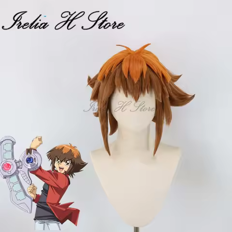 Irelia H Store Jaden Yuki wig Cosplay Wig Anime Medeling wig