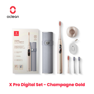 Oclean x Pro kỹ thuật số thiết lập điện thông minh Bàn chải đánh răng với màn hình cảm ứng với hộp d