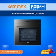 ROBAM CQ926H01 73L Built In Combi Steam Oven Air Fry Steam Bake Multifunction Smart Cooking Oven Bla