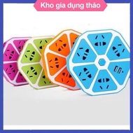 6-outlet circular power outlet with switch - Very Convenient Multi-Purpose Power Outlet