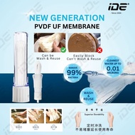 Transparent Water Filter Housing Water Purifier With PVDF UF Membrane Ultrafiltration Filter Cartrid