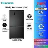 HISENSE Side by Side Inverter Fridge (780L) RS869N4ABV
