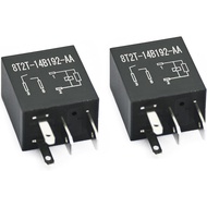 8T2T14B192AA 8T2T-14B192-AA 2 pcs 4 pin Multi Purpose Relay Compatible with Ford Compatible with F-1