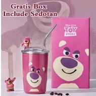 Lotso PINK TUMBLER DRINKING BOTTLE