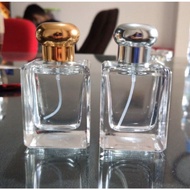 botol parfum jo malone 50 ml/botol parfum gold/botol parfum kotak