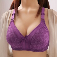 Full Cup Bra Women Cup B/C #34~#50 Wireless Bra Lingerie / Baju Dalam Wanita Tanpa Dawai Nipis Span 