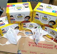 masker sensi duckbill kids 40 masker sensi duckbill anak