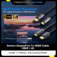 Vention DP To HDMI Cable 4K 1080P HDMI Displayport Cable