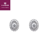HABIB Diamond Earring in 375/9K White Gold 259671220(E)