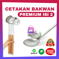 Cetakan Bakwan Premium Bahan Alumunium Isi 2 | Cetakan Bakwan Anti Lengket | Cetakan Bakwan Gagang K