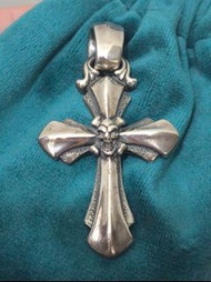 Bill Wall Leather 銀飾十字骷髏吊墜 not Loneones, Goro's, Chrome Heart