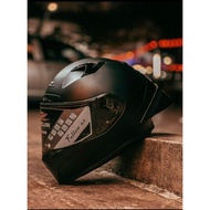 ZEUS HELMETS ZS-826 MATTBLACK (FREE MERCHANDISE) FULLFACE