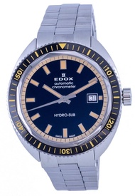 [CreationWatches] Edox Hydro-Sub Divers Stainless Steel Black Dial Automatic 801283NBMNIB 80128 3NBM