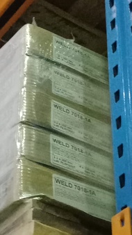 kawat las esab weld 7018-1a | 7018-1 | dus cokelat | pack 5kg - 25mm