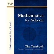 A-Level Maths Textbook: Year 1 & 2 by CGP Books (UK edition, paperback)