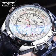 Jaragar Aviator Series Military True Men Automatic Watch Mechanical Male Clock