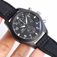 [IWC Pilot] IWC IWC Pilot Chronograph Series Ceramic Men's Watch Equipped with 7750 Movement Super L