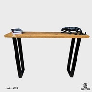 A325. Chengal Emas Solid Wood Bar Table / Console Table