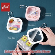 Multi-functional Storage Box Hair Accessories  Cotton Swab  Jewelry  Pin storage box Portable Box